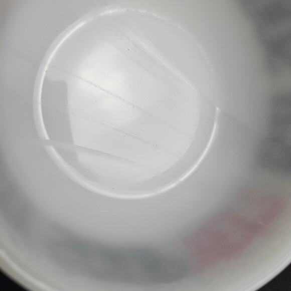 Glasbake Milk Glass Soup Bowl *Is It Soup Yet?* Handle J-2711 Set Of 3 Mugs - Picture 13 of 15